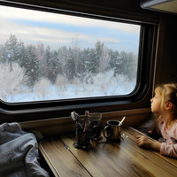 On the train