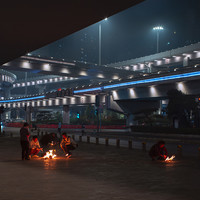Artificial Polar Night