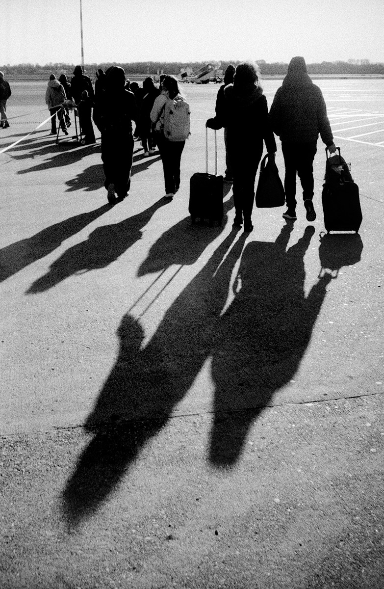 Departures, arrivals