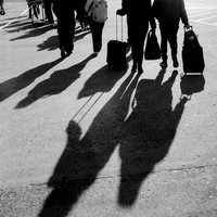 Departures, arrivals